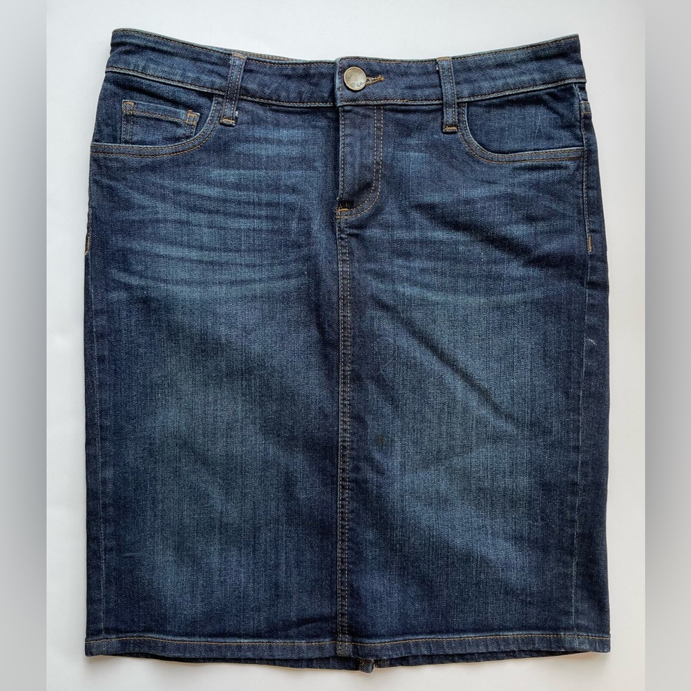 Denim Pencil Skirt Kut from the Kloth